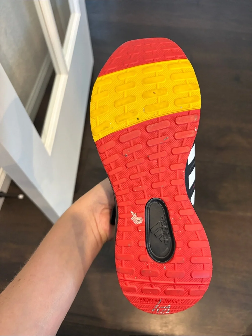 Disney adidas Kids Fortarun 2.0 Mickey Mouse Elastic Sz 6